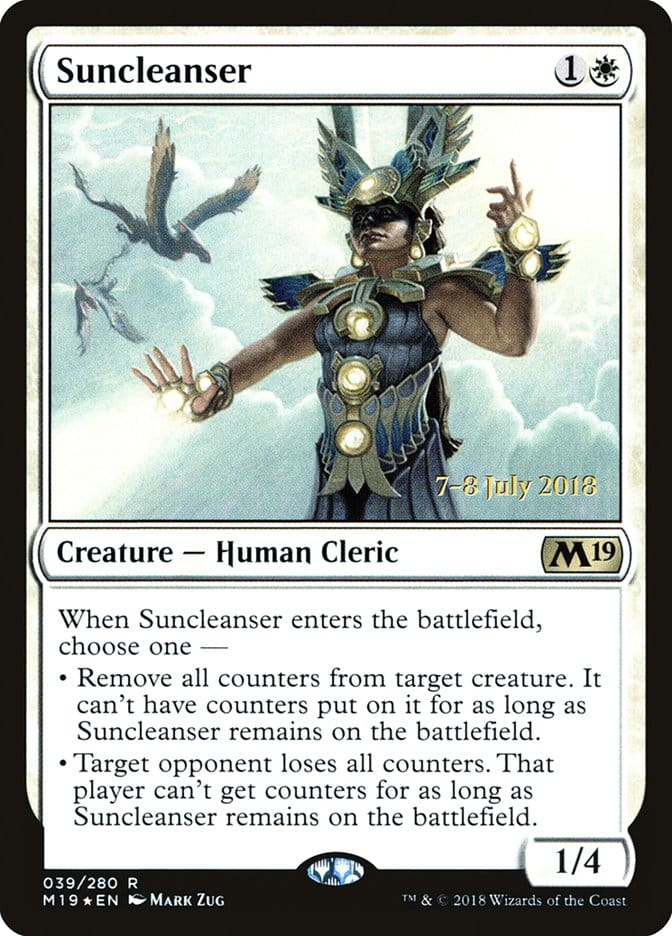 Suncleanser [Core Set 2019 Prerelease Promos] Magic: The Gathering