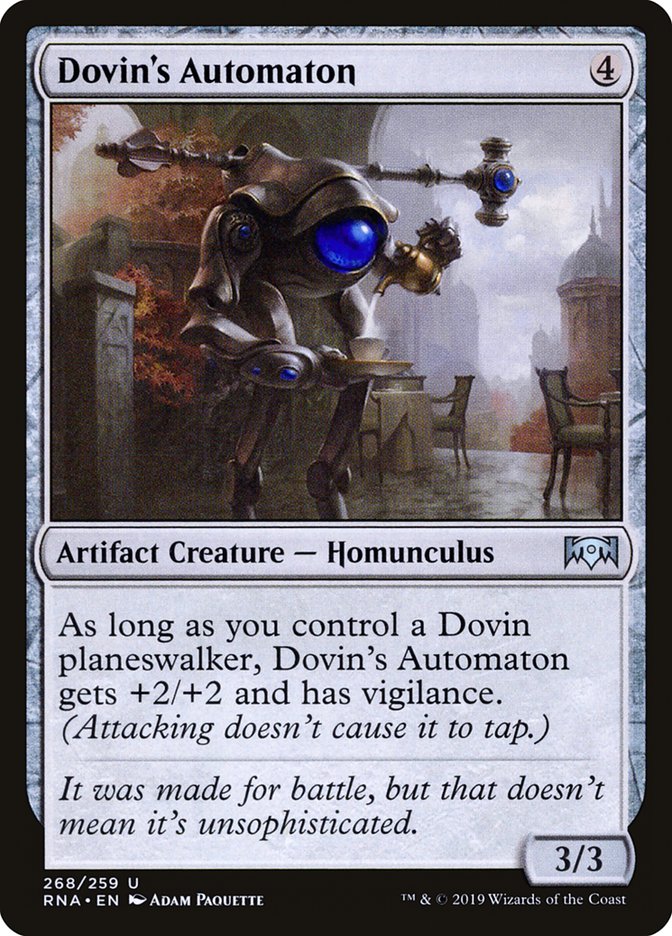 Dovin's Automaton [Ravnica Allegiance] Magic: The Gathering