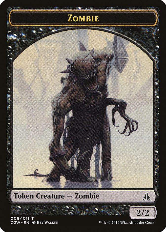 Zombie Token [Oath of the Gatewatch Tokens] Magic: The Gathering