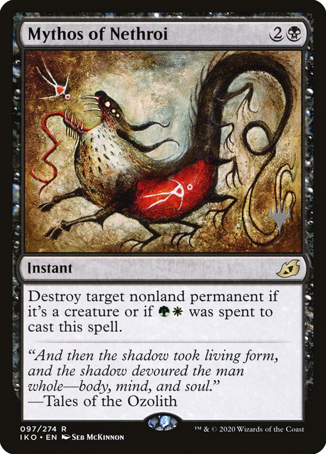 Mythos of Nethroi (Promo Pack) [Ikoria: Lair of Behemoths Promos] Magic: The Gathering