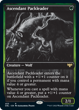 Ascendant Packleader [Innistrad: Double Feature] Magic: The Gathering