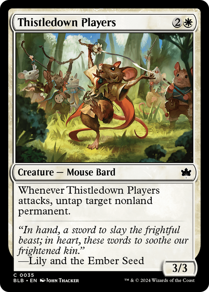 Thistledown Players [Bloomburrow] Magic: The Gathering