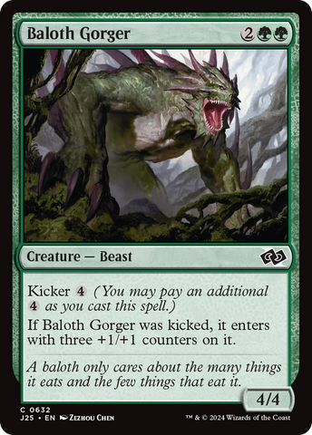 Baloth Gorger [Foundations Jumpstart] Magic: The Gathering