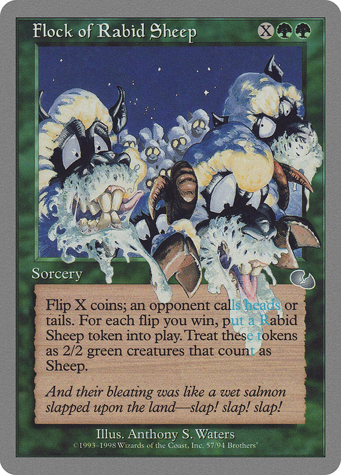 Flock of Rabid Sheep [Unglued] Magic: The Gathering