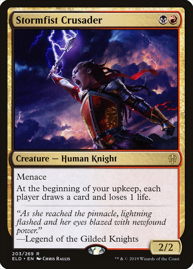 Stormfist Crusader [Throne of Eldraine] Magic: The Gathering