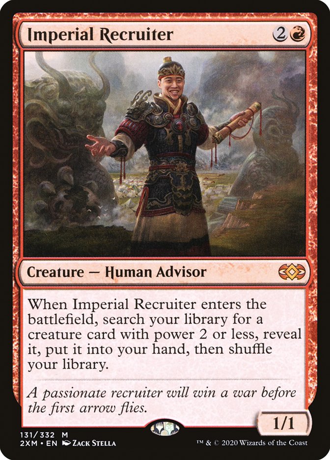 Imperial Recruiter [Double Masters] Magic: The Gathering