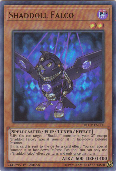 Shaddoll Falco [BLHR-EN080] Ultra Rare - Yugioh Cards For Your TCG Needs!