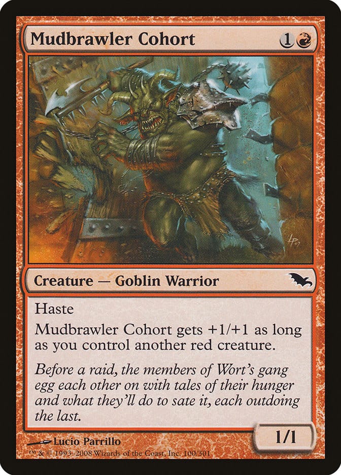 Mudbrawler Cohort [Shadowmoor] Magic: The Gathering