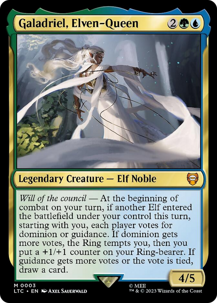 Galadriel, Elven-Queen [The Lord of the Rings: Tales of Middle-Earth Commander] Magic: The Gathering