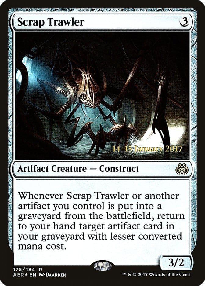 Scrap Trawler [Aether Revolt Prerelease Promos] Magic: The Gathering