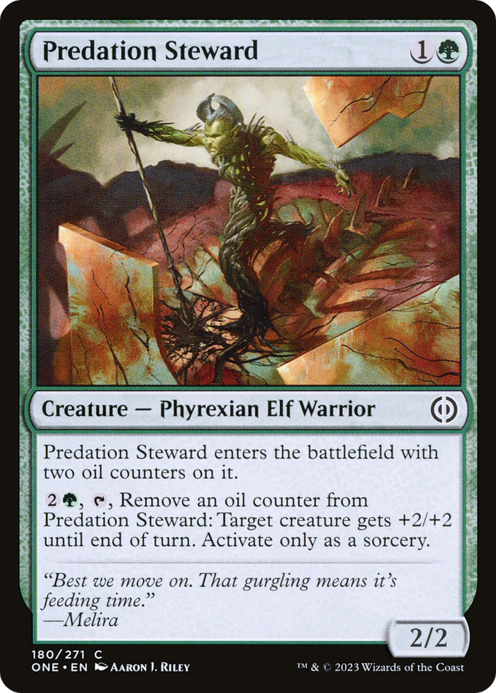 Predation Steward [Phyrexia: All Will Be One] Magic: The Gathering