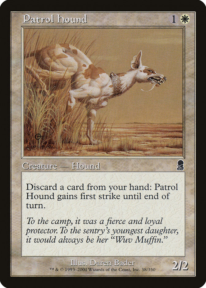 Patrol Hound [Odyssey] Magic: The Gathering
