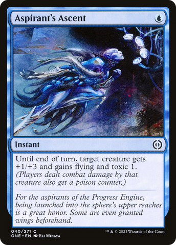 Aspirant's Ascent [Phyrexia: All Will Be One] Magic: The Gathering
