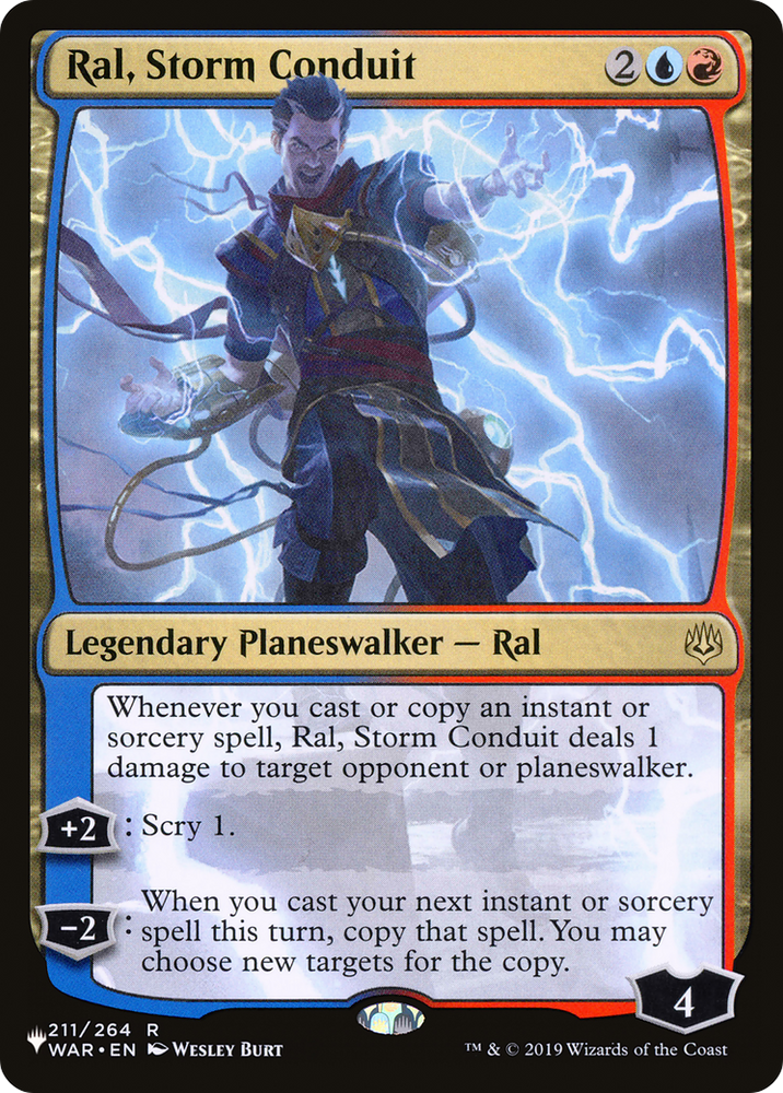 Ral, Storm Conduit [The List] Magic: The Gathering