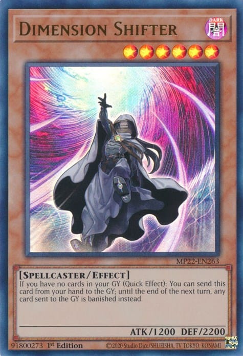 Dimension Shifter [MP22-EN263] Ultra Rare - Yugioh Cards For Your TCG Needs!