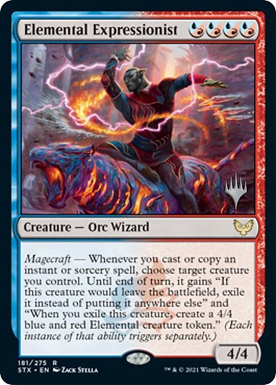 Elemental Expressionist (Promo Pack) [Strixhaven: School of Mages Promos] Magic: The Gathering