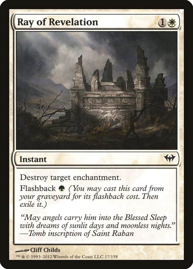 Ray of Revelation [Dark Ascension] Magic: The Gathering