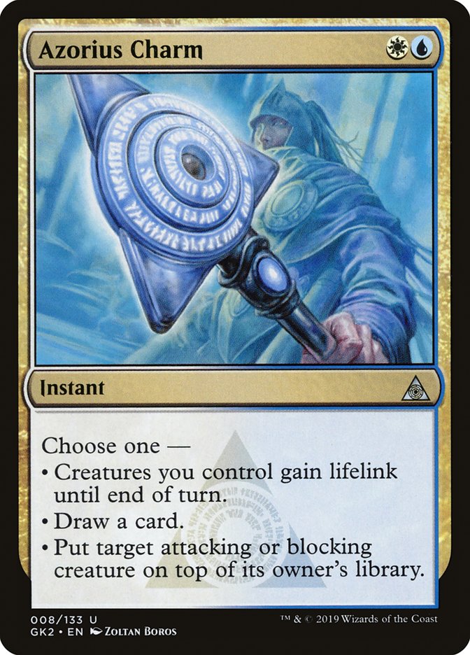 Azorius Charm [Ravnica Allegiance Guild Kit] Magic: The Gathering