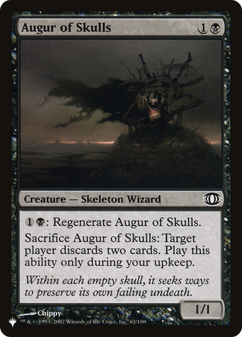 Augur of Skulls [The List] Magic: The Gathering