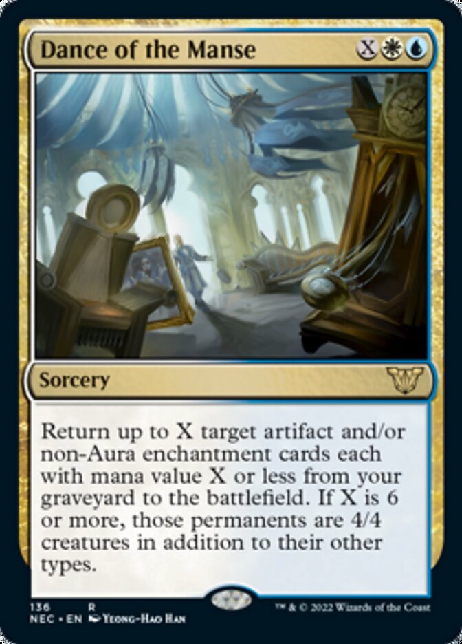 Dance of the Manse [Kamigawa: Neon Dynasty Commander] Magic: The Gathering