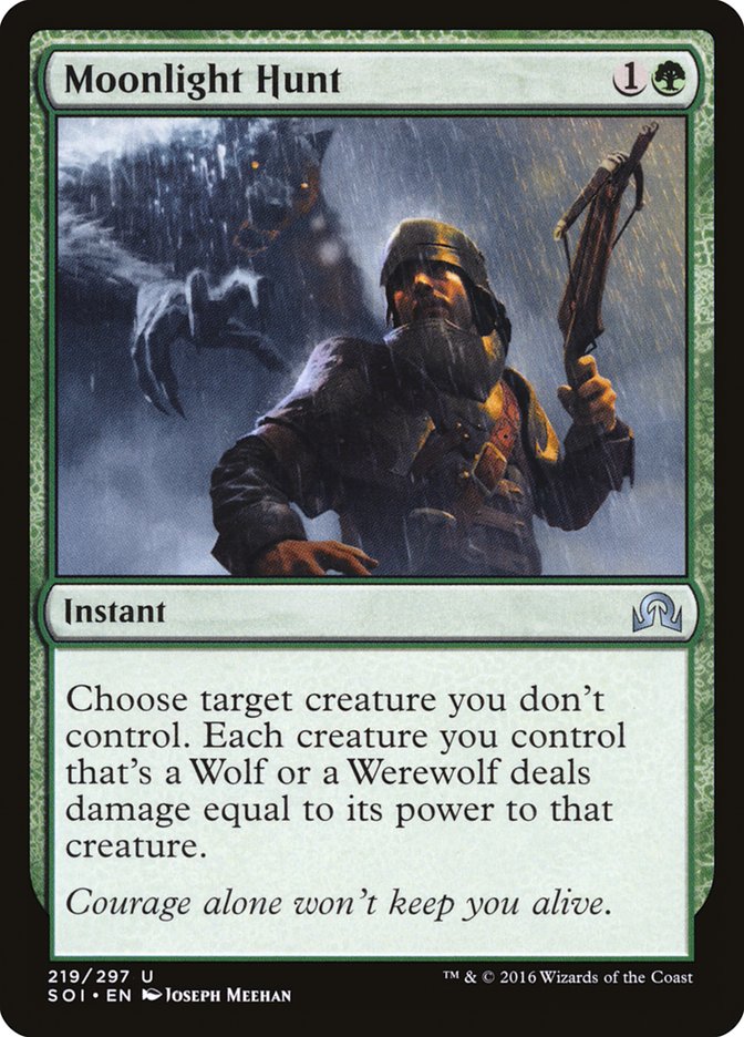 Moonlight Hunt [Shadows over Innistrad] Magic: The Gathering