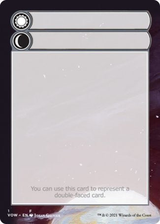 Helper Card (1/9) [Innistrad: Crimson Vow Tokens] Magic: The Gathering