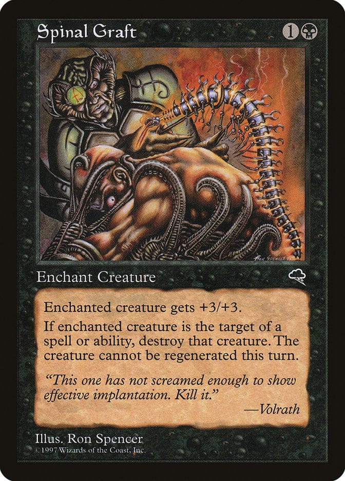 Spinal Graft [Tempest] Magic: The Gathering