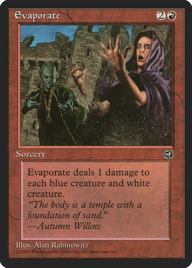 Evaporate [Homelands] Magic: The Gathering