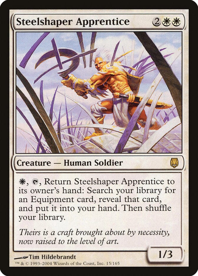 Steelshaper Apprentice [Darksteel] Magic: The Gathering
