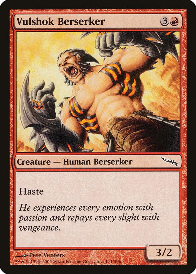 Vulshok Berserker [Mirrodin] Magic: The Gathering