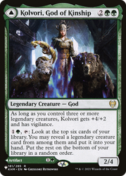 Kolvori, God of Kinship // The Ringhart Crest [Secret Lair: From Cute to Brute] Magic: The Gathering