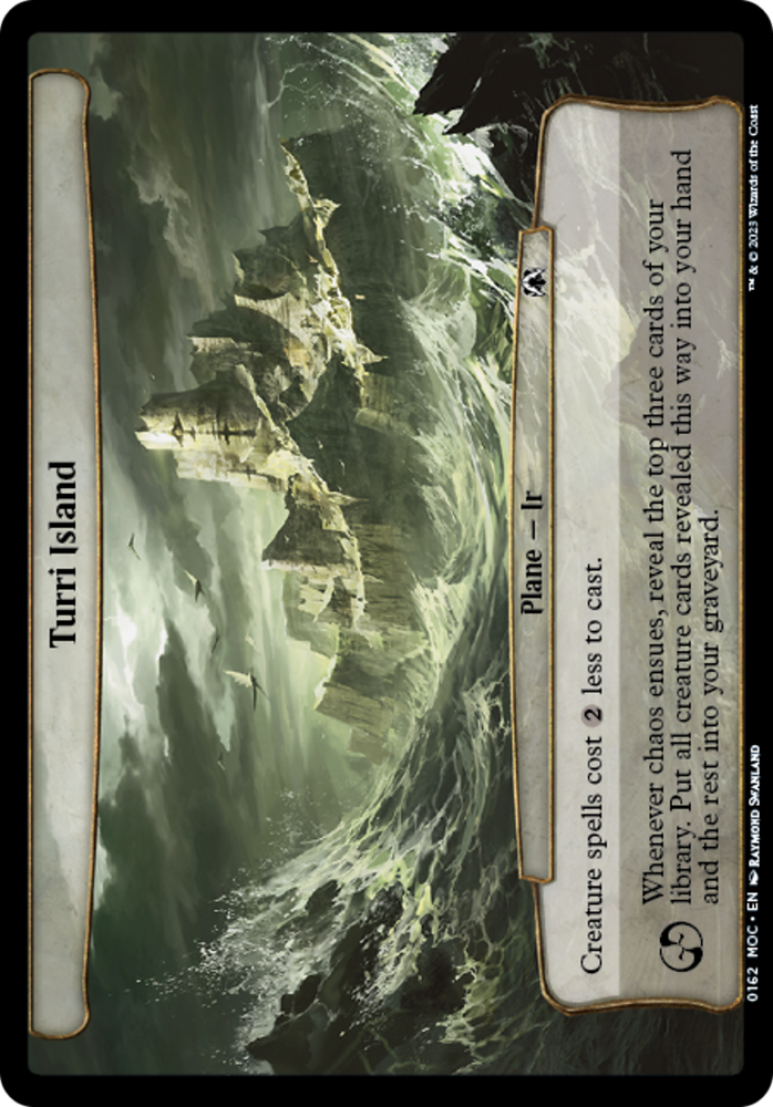 Turri Island [March of the Machine Commander] Magic: The Gathering