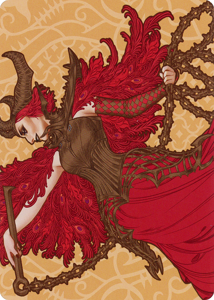 Judith, the Scourge Diva Art Card [March of the Machine Art Series] Magic: The Gathering