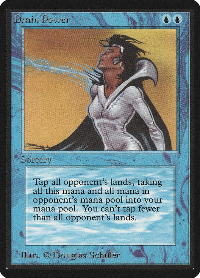 Drain Power [Beta Edition] Magic: The Gathering