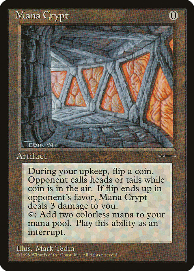 Mana Crypt (Book Promo) [HarperPrism Book Promos] Magic: The Gathering