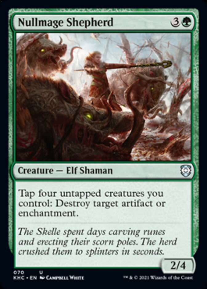 Nullmage Shepherd [Kaldheim Commander] Magic: The Gathering