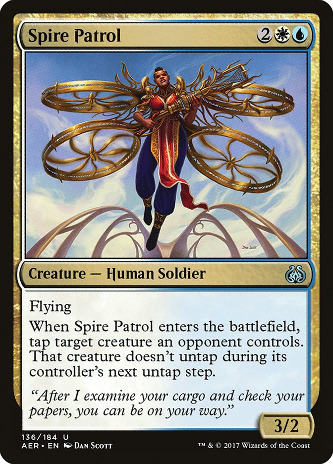 Spire Patrol [Aether Revolt] Magic: The Gathering