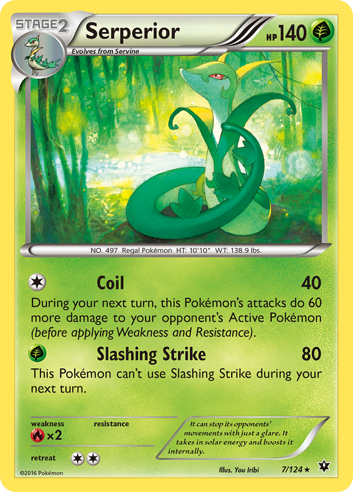 Serperior (7/124) [XY: Fates Collide] Pokémon