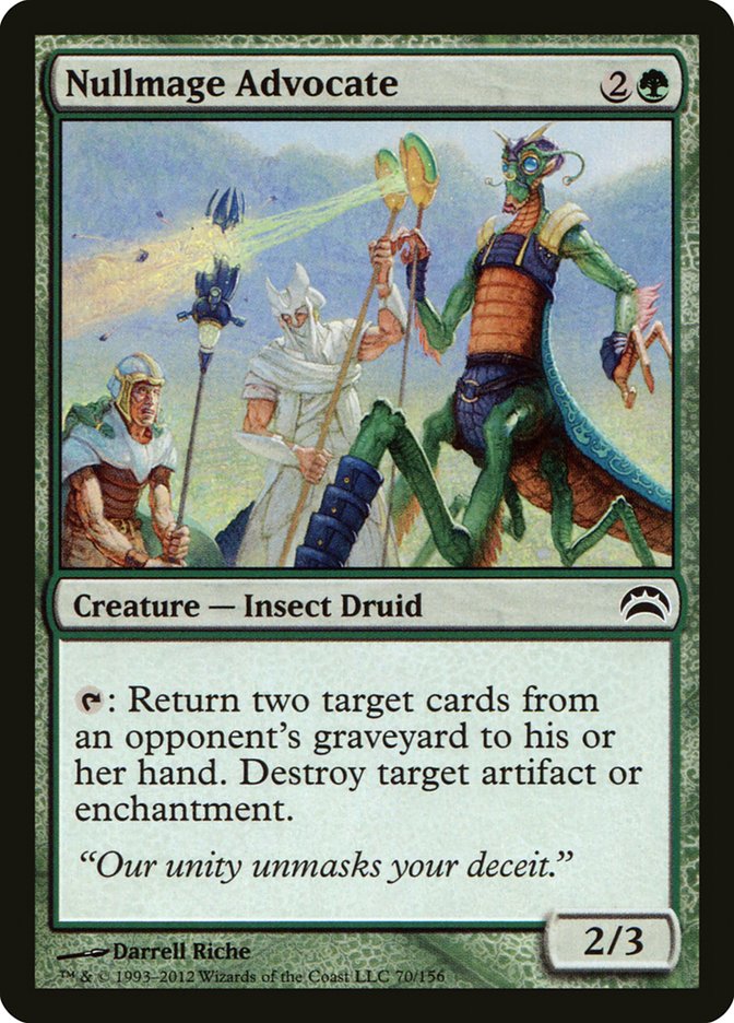 Nullmage Advocate [Planechase 2012] Magic: The Gathering