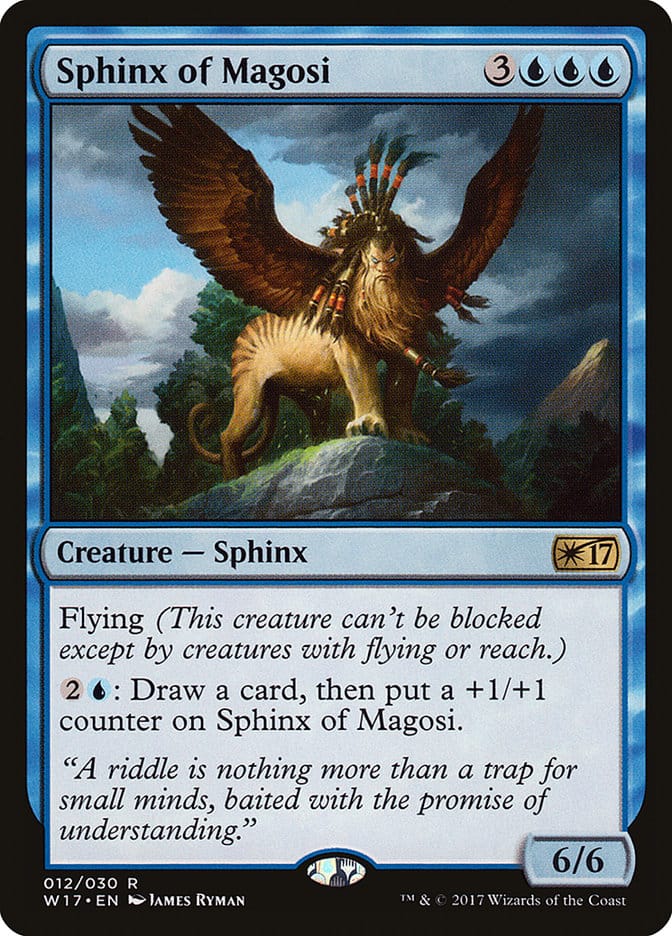 Sphinx of Magosi [Welcome Deck 2017] Magic: The Gathering