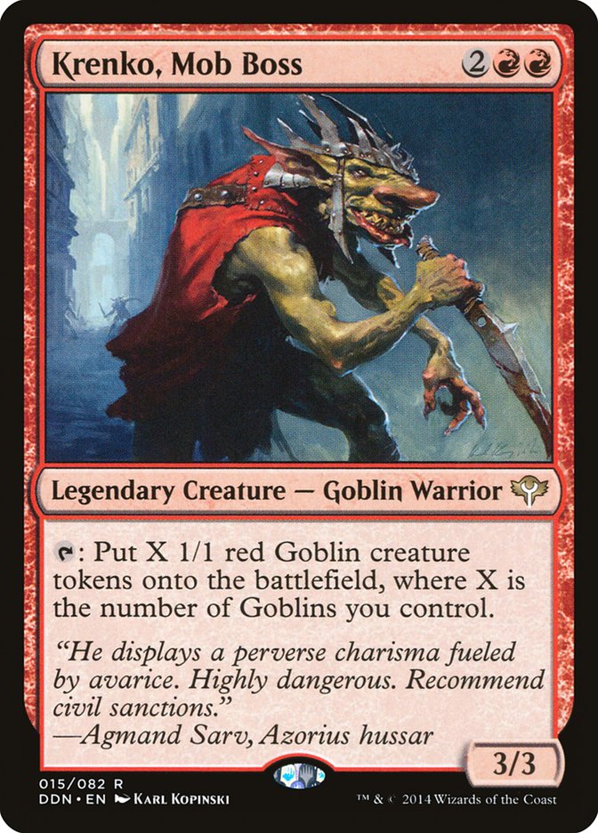 Krenko, Mob Boss [Duel Decks: Speed vs. Cunning] Magic: The Gathering