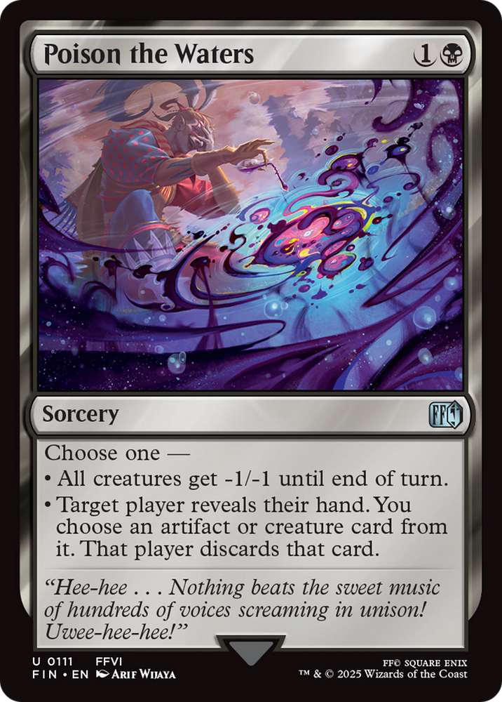 Poison the Waters [FINAL FANTASY] Magic: The Gathering