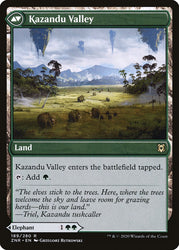 Kazandu Mammoth // Kazandu Valley [Zendikar Rising] Magic: The Gathering