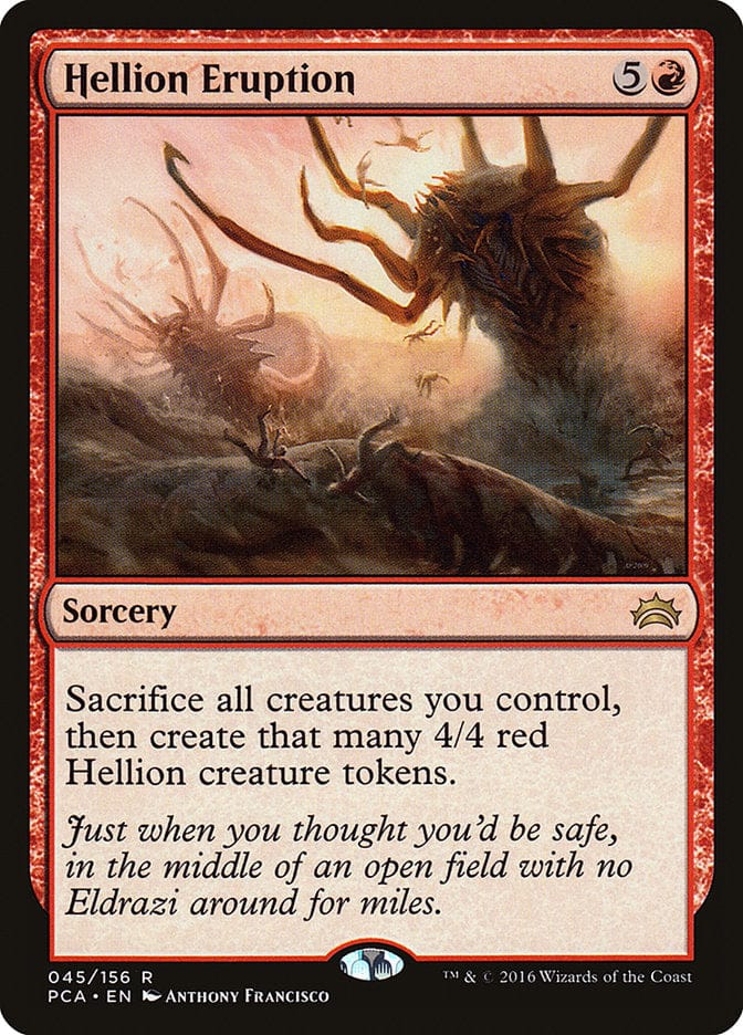 Hellion Eruption [Planechase Anthology] Magic: The Gathering