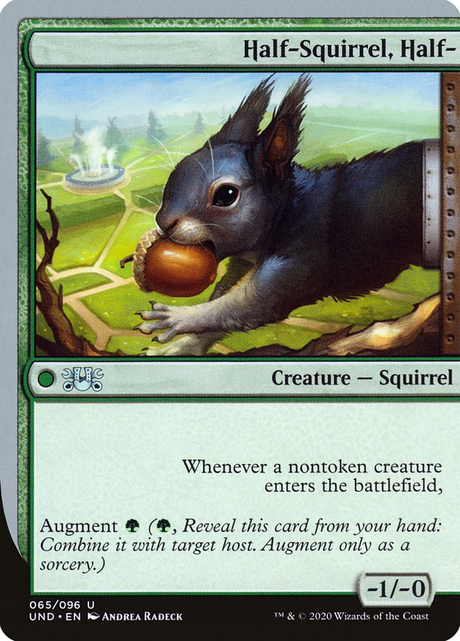 Half-Squirrel, Half- [Unsanctioned] Magic: The Gathering