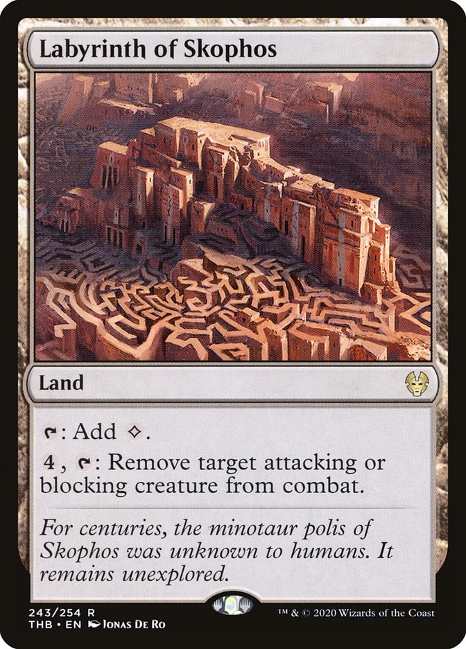 Labyrinth of Skophos [Theros Beyond Death] Magic: The Gathering