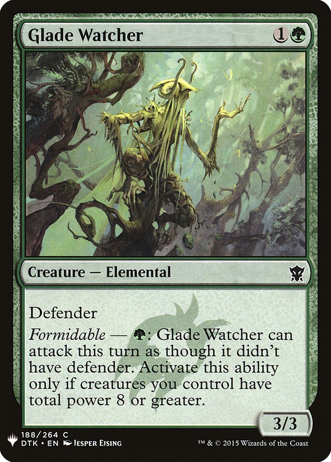 Glade Watcher [Mystery Booster] Magic: The Gathering