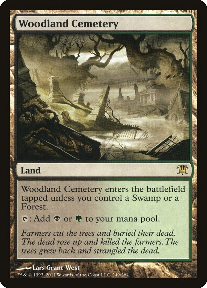Woodland Cemetery [Innistrad] Magic: The Gathering