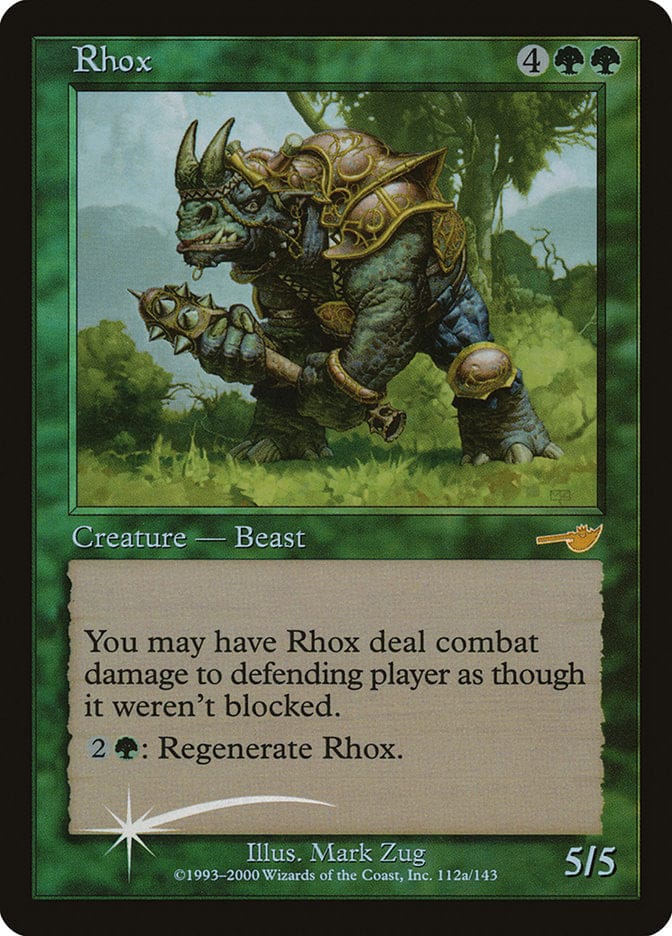 Rhox [Starter 2000] Magic: The Gathering