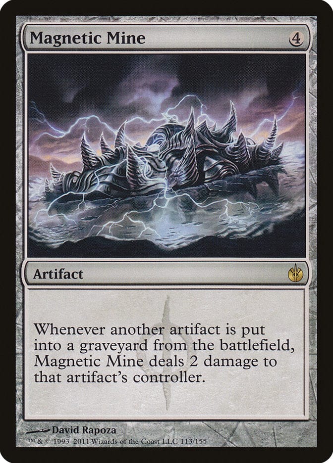 Magnetic Mine [Mirrodin Besieged] Magic: The Gathering